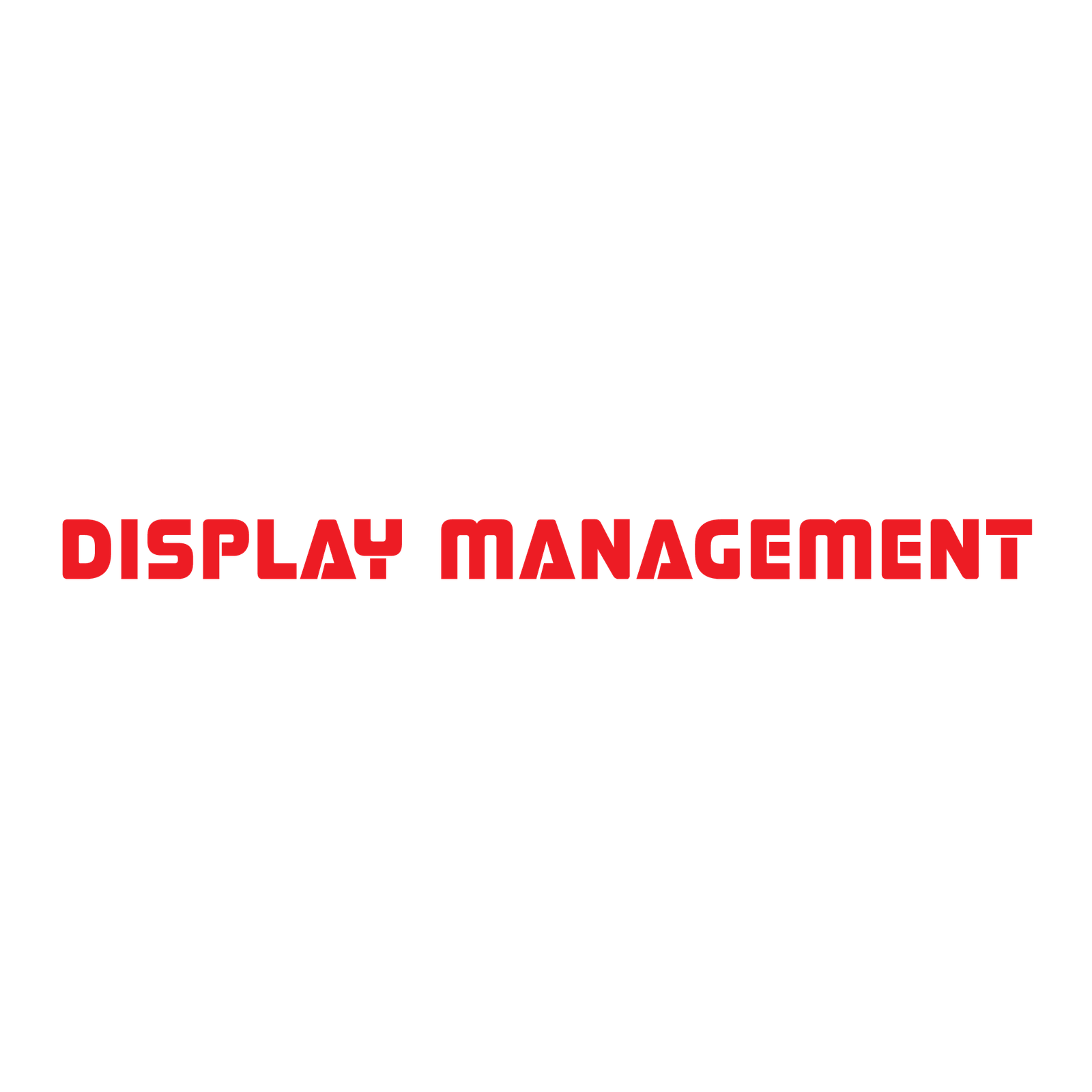 Display Managment Logo