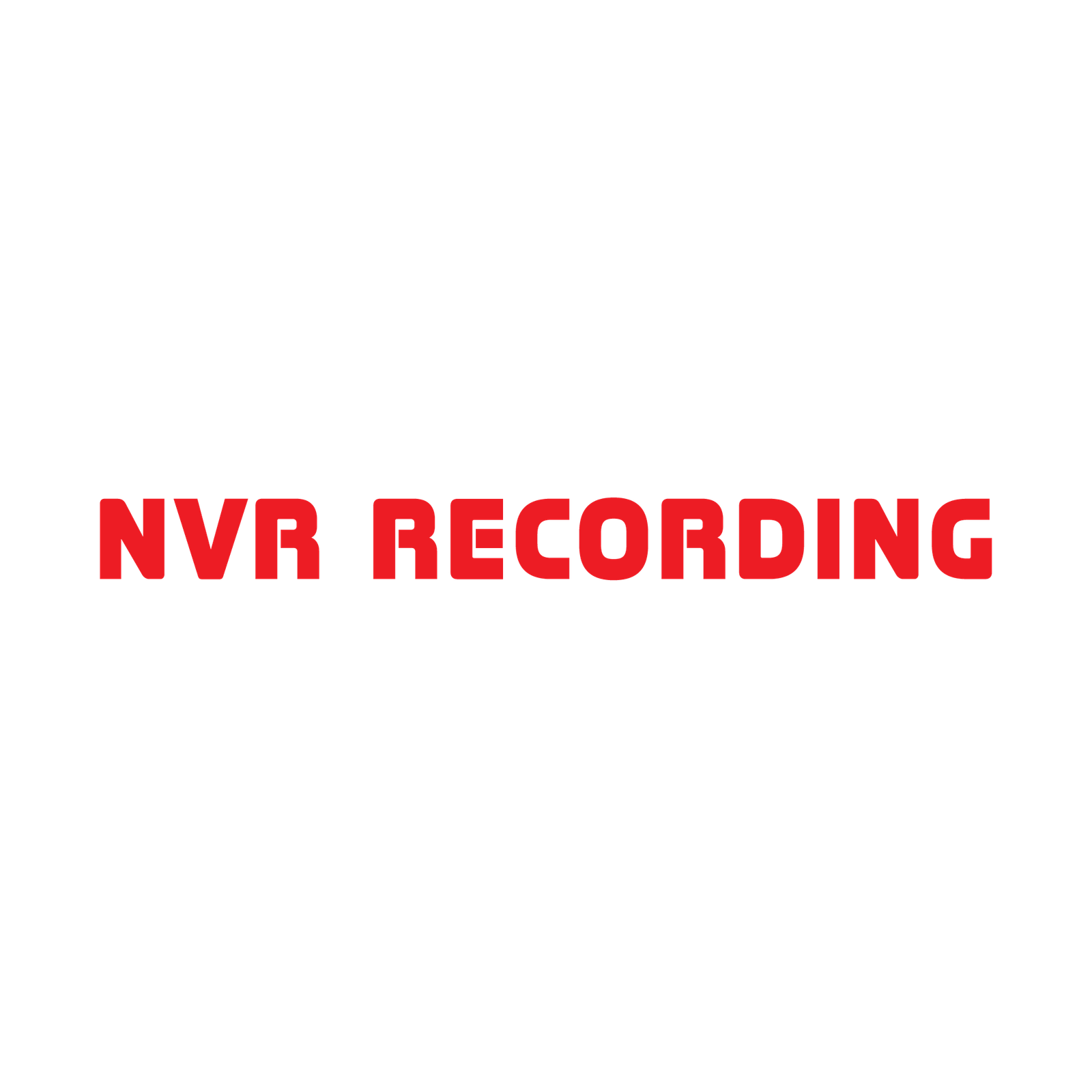 nvr recording logo